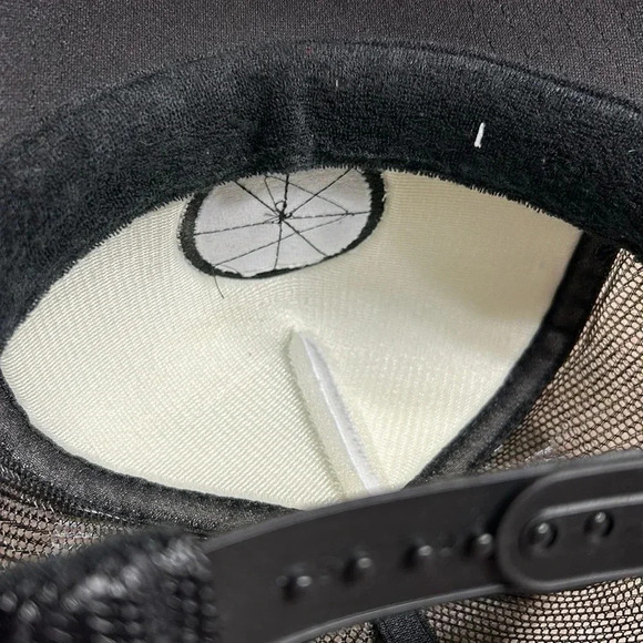 Vtg OTTO Foam Trucker Hat.Men emblem hat with adjustable snap back,netting, NWT - Picture 7 of 14